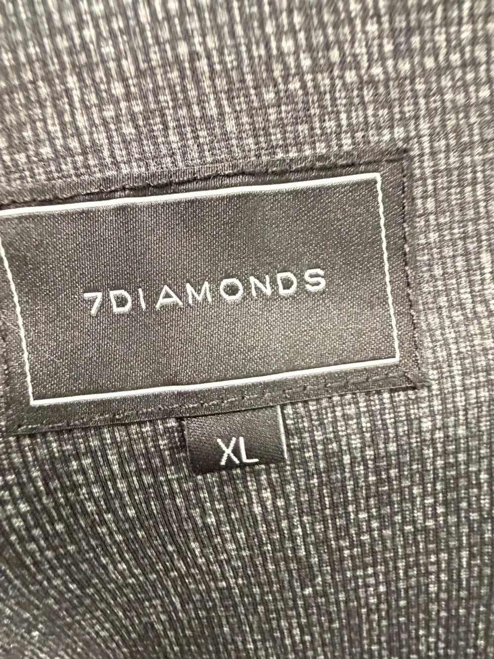 7 Diamonds Starsky Mens XL Gray Stretch Blazer Sport Coat 2 Button Modern Fit